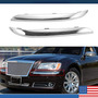 For 15-22 Chrysler 300c 300 Smoke Led Rear Bumper Reflec Aac