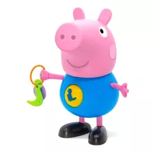 Boneco George Irmão Peppa Pig Original 