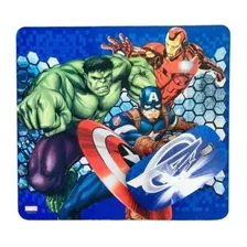 Mouse Inalambrico Optico Usb Y Pad Avengers Marvel