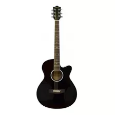 Guitarra Electroacústica Freeman Fr-fg15tv Bk Color Negro 