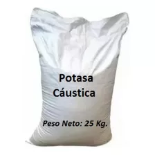 Potasa Cáustica, Bolsa De 25 Kg