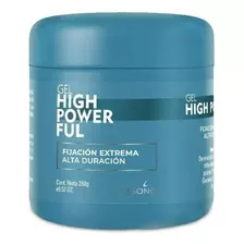 Gel Extra Fijacion Para Peinar Cabello Hi Power Ful X250gr