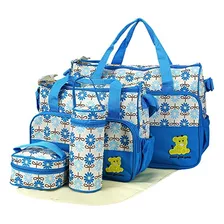 Bolso Cambiador Bebé Niño, Set De 5 Piezas Cambiador,...