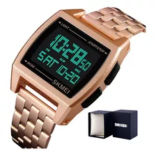 Reloj Cronógrafo Digital Luminoso Skmei Para Hombre