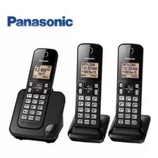 Teléfono Panasonic Kx-tgc353 Inalámbrico - Color Negro