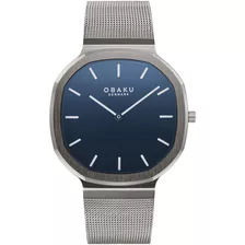 Reloj Obaku V253gxjlmj Oktant Milanese Mesh-titanio