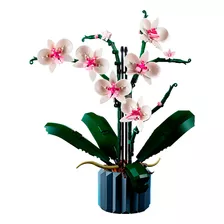 Blocos De Construção Florais - Buquê De Orquídea - 608 Peças