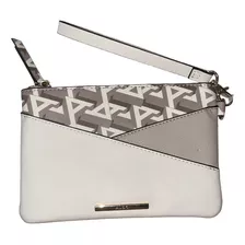 Cartera Monedero Marca Aldo 6 Gris Beige