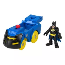 Imaginext Figura De Acción Head Shifters Batman & Batimóvil