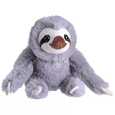 Wild Republic Lil ?? Kins Animal De Peluche Perezoso, Cinco 