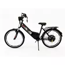 Bicicleta Elétrica Duos Confort 800w 48v 15ah Preta Nf-e