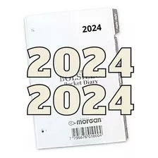 Repuesto Agenda Morgan Bolsillo 2022 Diario Completo 8x12,5