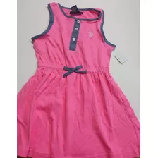 Vestido Rosa Con Moño Azul