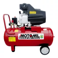 Motocompressor De Ar 2.5hp 120psi Bivolt 10/50br Motomil