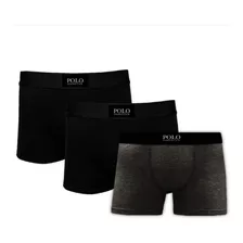 Cueca Polo London Club Boxer Em Algodão 305 Kit C/3