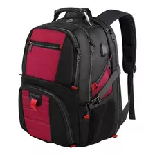 Mochila De Viaje Yorepek , Para Laptops De 17'', Roja