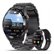 Smartwatch Reloj Hombres Deportivo E Impermeable Hw20 Negro