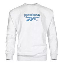 Sudadera Caballero Reebok H54454 Textil Blanco