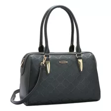 Bolsa Feminina Textura Geometrica Ombro 3484465