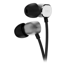 Audífonos Akg N20, In Ear Silver Color Gris