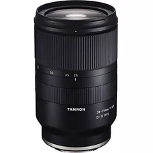 Tamron 28-75mm F - 2.8 Para El Capítulo De Sony Sin Espejo C