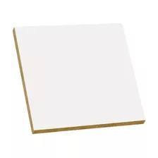 Kit 2 Placas Chapa Mdf Branco/cru 3mm 70x50 Cm Quadro