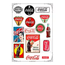 Coca Cola #02! Lámina Para Transferencias 21 X 29 Cm Vintage