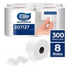 Papel Higiênico Folha Dupla 8x300 Mts Elite