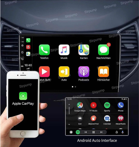 Radio Andorid Carplay 2+32 Citroen C4 Ds4 Foto 2