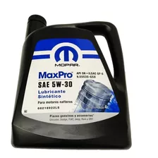 Aceite Fiat Cronos 1.8 Precision Max Pro 5w30 4 Mopar Orig