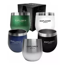 Mate Térmico Clásico Explorer Apolo 193 Ml Acero Inoxidable