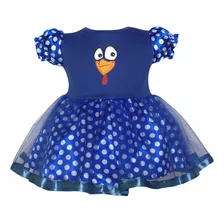 Vestido Infantil Galinha Pintadinha Para Festa E Mesversário