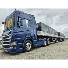 Scania R540 6x4 Bug Leve Mola Retarder + Rodotrem Granel 0km