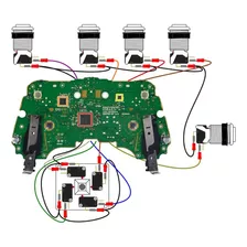 Placa Hackpad Interface Arcade Nintendo Switch Bluetooth
