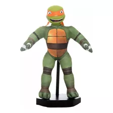 Boneco Fantoche Tartaruga Ninja Michelangelo 34cm Original