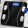 Balança Digital Bioimpedancia Bluetooth Corporal 180kg Cities To Go Saude Dieta Esporte Preta 1.5v
