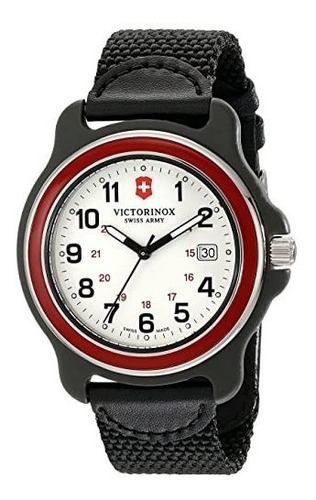 Reloj Victorinox Hombres 249087 Original Xl Negro Acero 