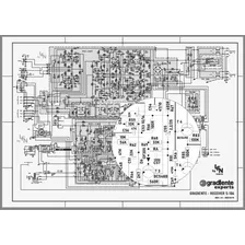 Esquema Receiver Gradiente S-106 Alta Resolução