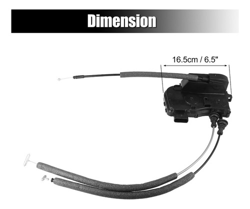 Actuador Chapa Trasero Izq Para Hyundai Sonata Gls Hybrid Foto 5