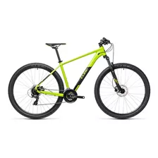 Bicicleta Aro 29 Cube Aim Pro Black /green Talla M 17