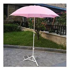 Parasol Rosa Pequeño 1.6m Ajustable