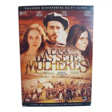 Dvd Minissérie A Casa Das Sete Mulheres/5 Dvds Original/ Bom