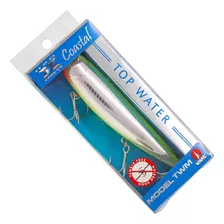 Isca H2o Xpress Top Water Model Twm | 12,5 Cm - 27,0 Gr Cor Chartreuse Silver