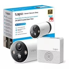 Cámara De Seguridad Con Batería Exteriores Wifi Tapo C420s1 Color Blanco