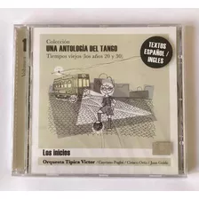 Una Antología Del Tango - Vol. 1 (cd) Nuevo Y Sellado