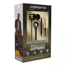 Auriculares In Ear Volkano Alloy Oro - Mosca