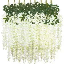 Jardin Vertical Flores Glicina Artificial Px12 - Sheshu Home