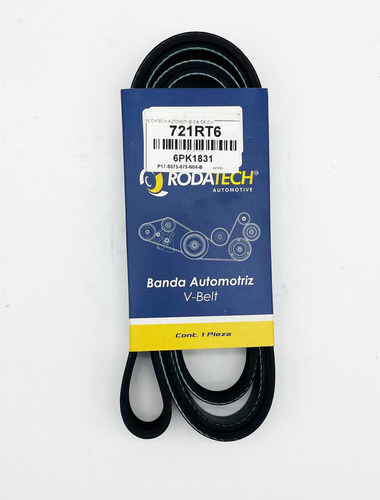 Banda Accesorios Micro-v Mercury Sable 3.0l V6 1989-1992 Foto 2