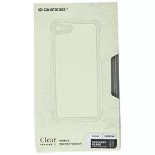 Funda Para iPhone 8 Plus & 7 Plus Transparente Duro Pc Ba-02