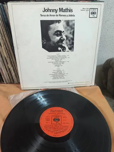 Johnny Mathis - Tema De Amor De Romeo Y Julieta - vinilo 1969